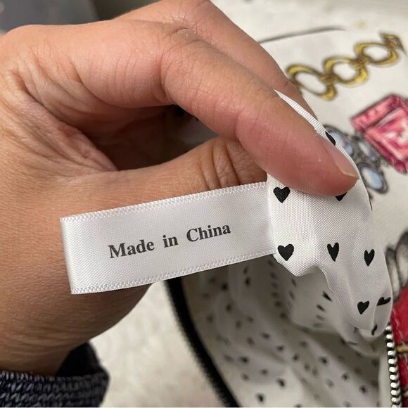 BRIGHTON GLITTER & GO POUCH/ CROSSBODY BAG Sketchbook Print LOVE Canvas NEW - Picture 8 of 9